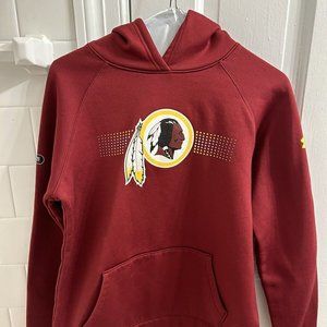 Washington Redskins UnderArmour Combine Authentic Hoodie Sweatshirt DISCONTINUED